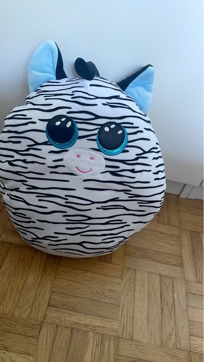 Squishmallows Giocattoli: Squishmallows Original 40cm  xander zebra – Usato da Morges venduto da louloutte788