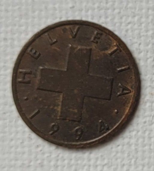 Tutti le monete: 1 RAPPEN – 1994 – Usato da Neftenbach venduto da Mador6 1