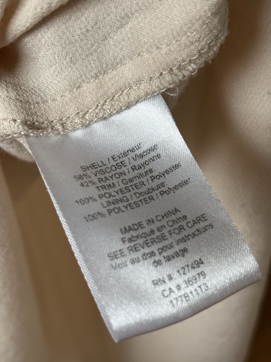 Top: Anthropologie Spitzentop champagne gold – Usato da Winkel venduto da Zimtguetzli 3