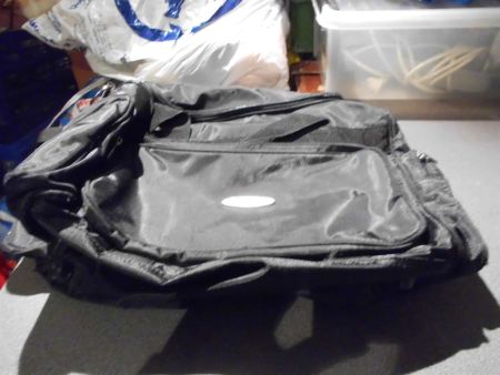 Reisetasche WEIBAO, schwarz, klein