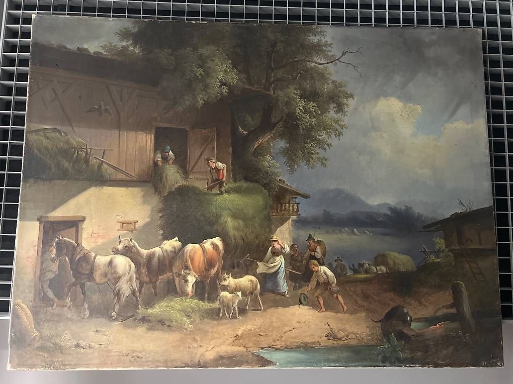 Dipinti: Öl auf Leinwand - Gemälde – Usato da Zürich venduto da StivaCreativa