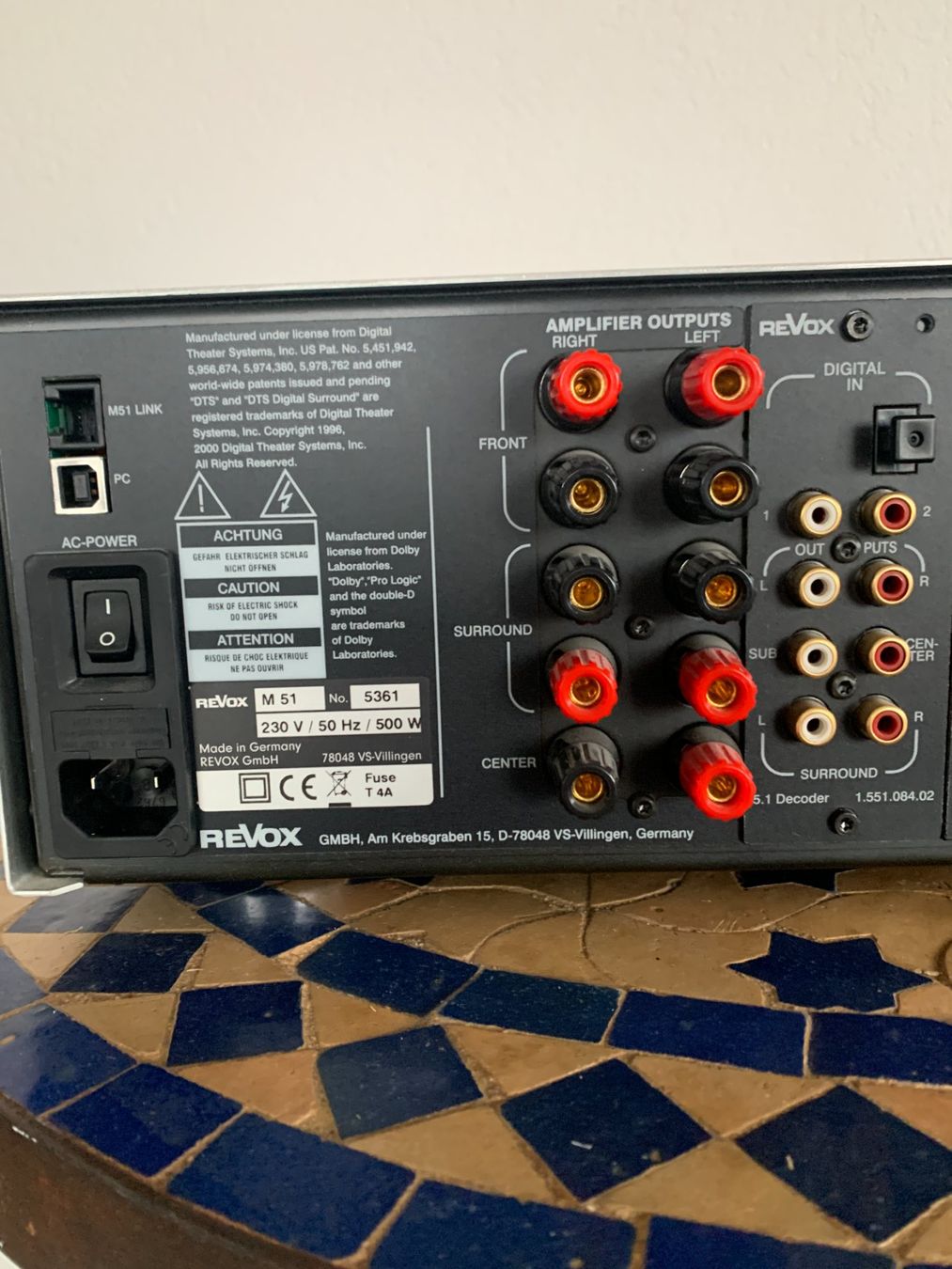 Revox Amplificatori: REVOX RE System M51 – Usato da Gerolfingen venduto da Oexel 5