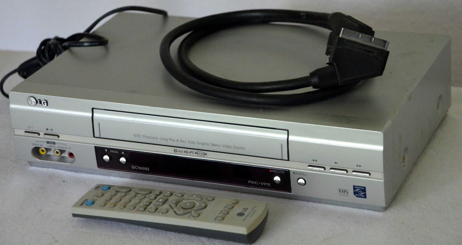LG Aufnahmegeräte: Videorecorder VHS  LG GC965NS magnétoscope – Gebraucht aus Collonges von arashee
