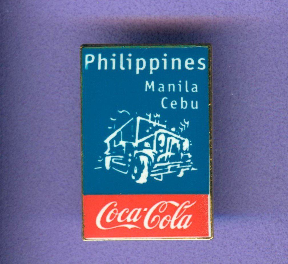 Coca-Cola Plaketten & Abzeichen: Coca Cola   Philippines – Gebraucht aus Winterthur von Sammleroase