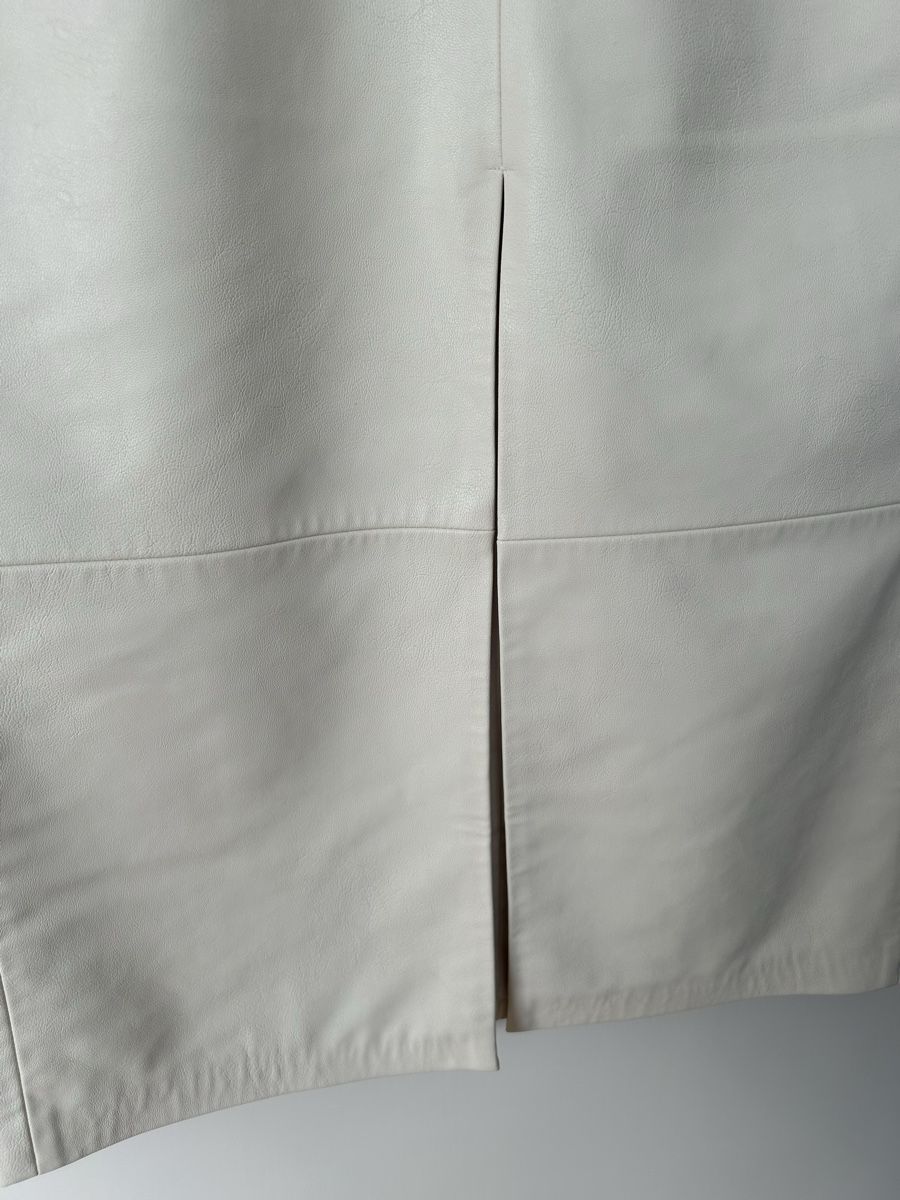 H&M Gonne: Jupe Kunstleder écru, Gr.40 – Usato da Reinach BL venduto da meinstil 2