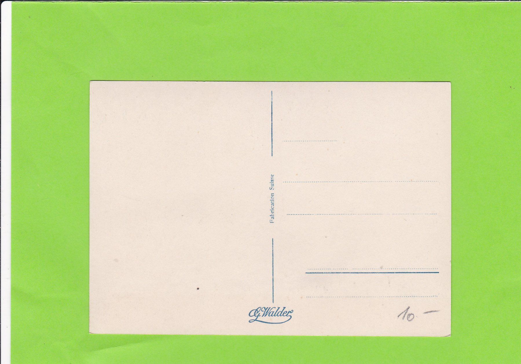 Cartoline postali: Frauenfeld, neue ev. Kirche – Usato da St. Peterzell venduto da neckertal 1