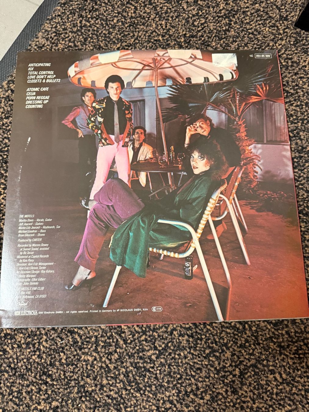 Dischi in vinile: Schallplatte / the Motels – Usato da Freidorf TG venduto da sarotiko 1