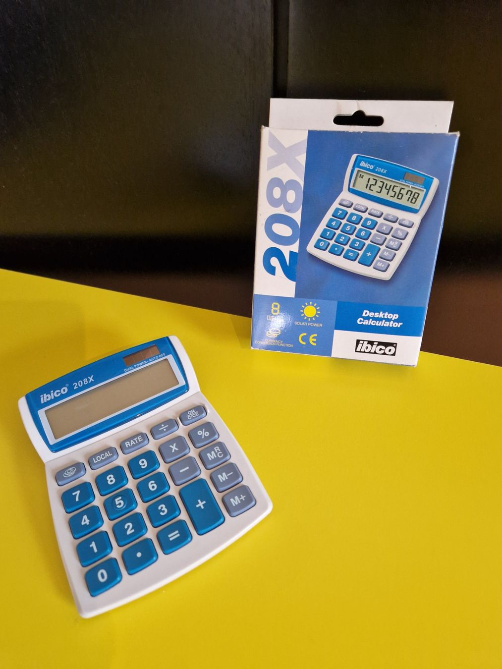 Ibico Calcolatrici tascabili: Desktop Calculator Ibico 208 X – Usato da Zürich venduto da anne049 1