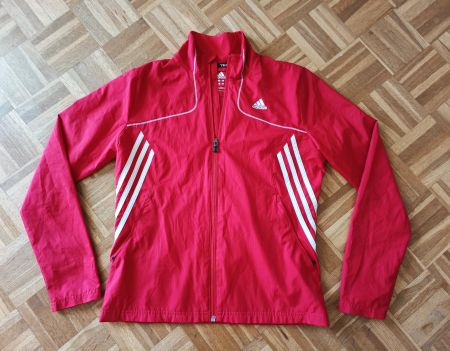 Adidas Trainingsjacke Gr 36 Damen/Herren rot