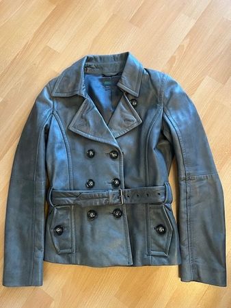 Lederjacke Benetton Gr.34