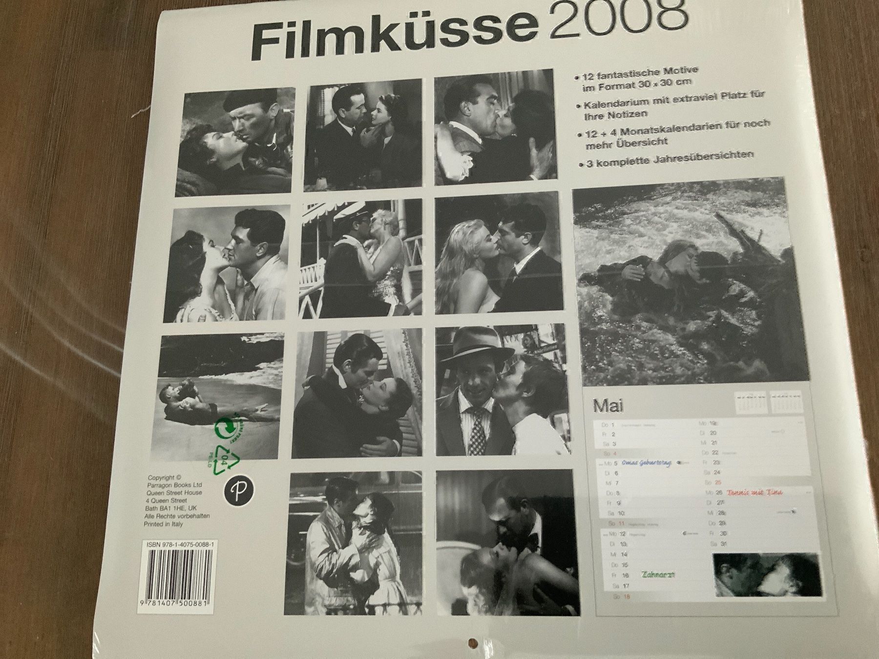 Calendriers: Kalender Filmküsse 2008 – D'occasion à Uster par Macita56 1