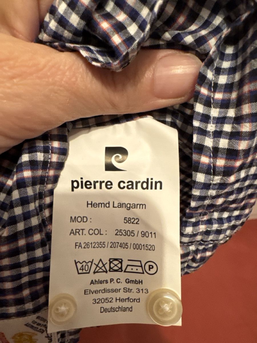 Pierre Cardin Camicie: Pierre Cardin Hemd – Nuovo (secondo la descrizione) da Unterseen venduto da Zurbi 2