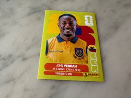 Panini FIFA Fussball WM 2026 Sticker John Yeboah ECU 14