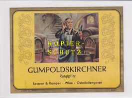 Etikette - Gumpoldskirchner Rotgipfler /bd