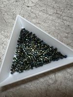 Rocailles - Perlen Farbe MIX Grün / 2,6 x 3 mm