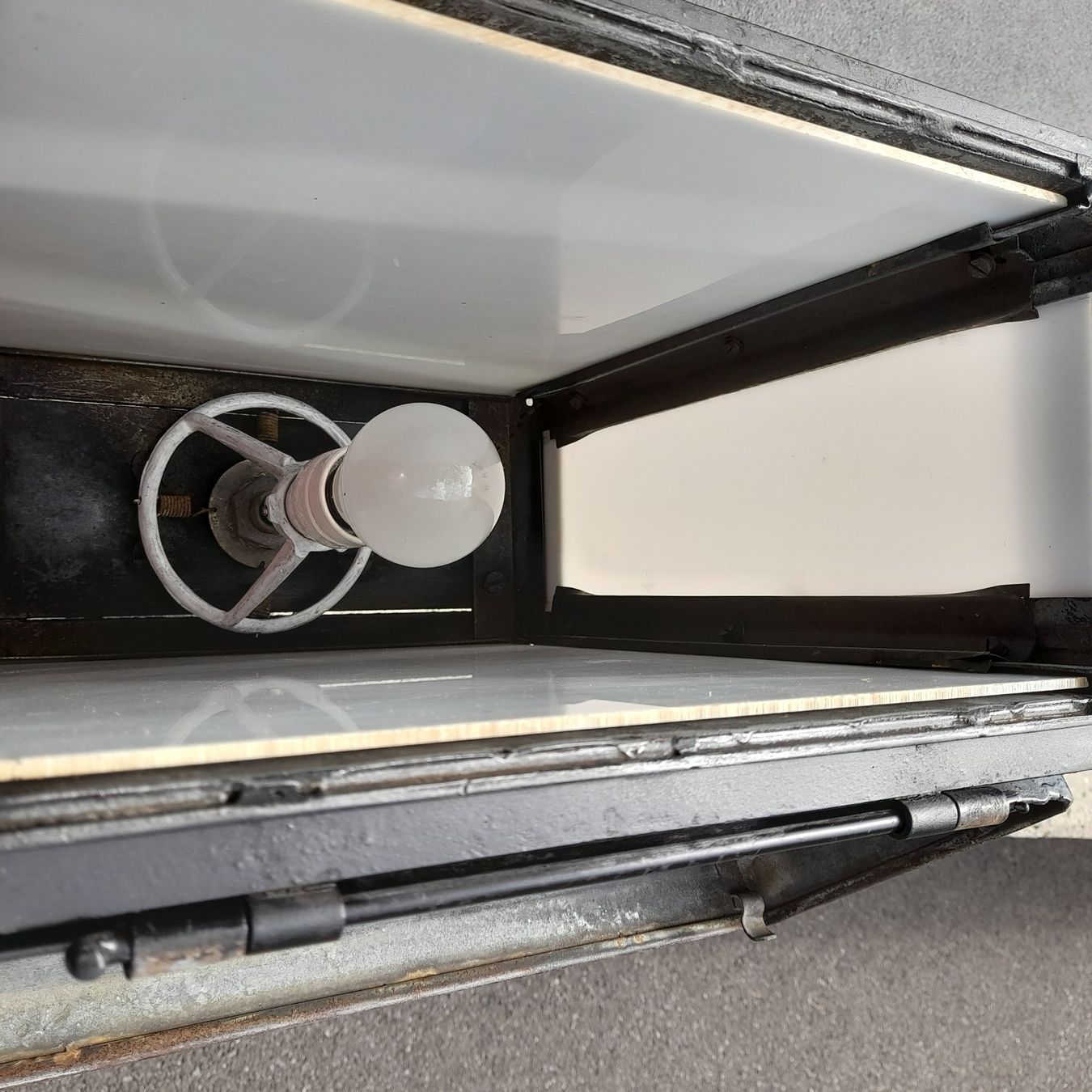 SBB/CFF/FFS Lampen: Lanterne d'aiguille – Gebraucht aus Auvernier von gandalf08 7