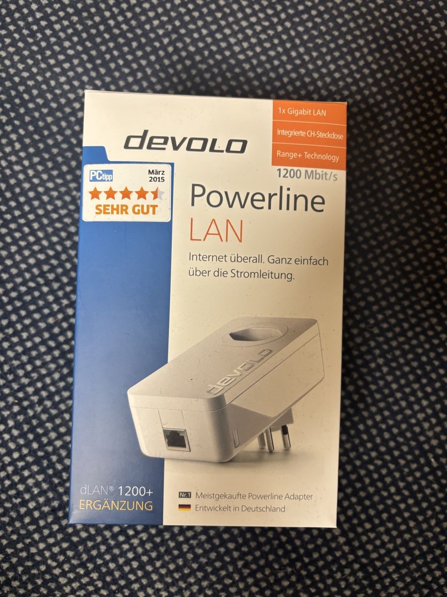 Devolo Laufwerke & Adapter: Devolo Powerline LAN Adapter – Gebraucht aus Goldach von Goldach1