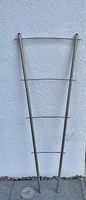 Pflanzenrankgitter Edelstahl Höhe 127 cm Breite 23/45 cm