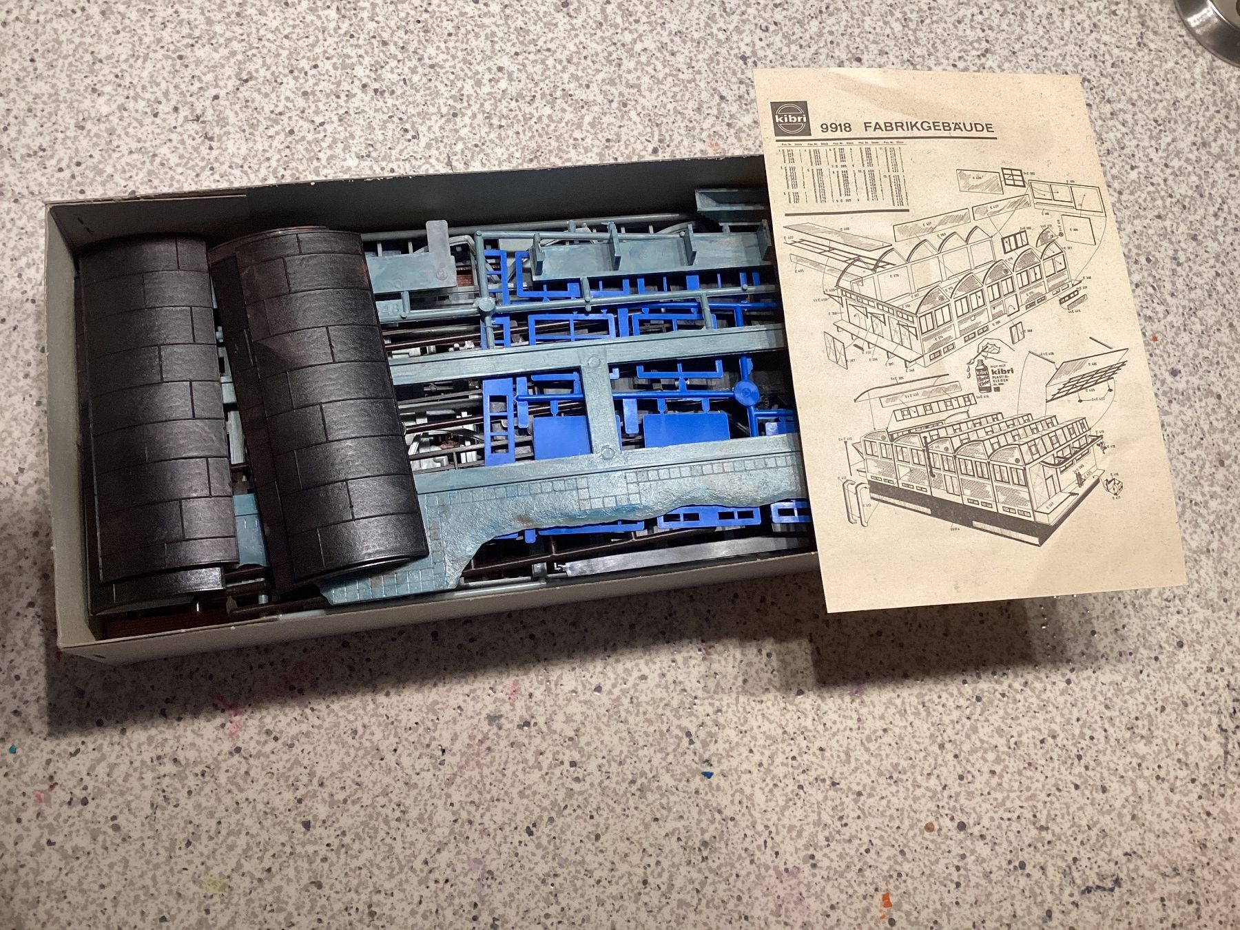 Kibri Kit di modellismo & Modellini statici: Kibri 9918 Fabrikgebäude 2 – Usato da Bülach venduto da BTDB 3
