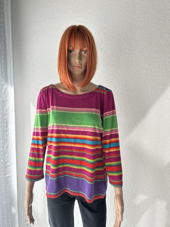 LAUREN RALPH LAUREN striped long sleeve shirt size L