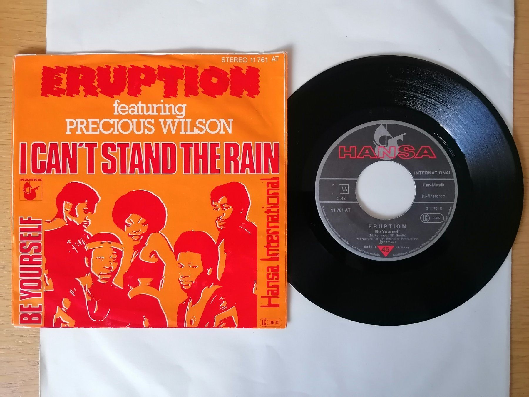 Vinyles: Eruption -- I Can't Stand The Rain – D'occasion à Beinwil am See par Funkthesizer 1