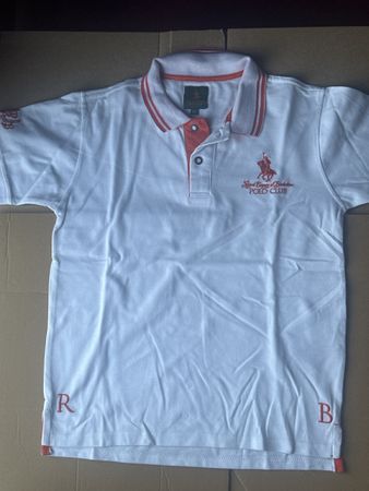 Royal County Polo Club Poloshirt, Grösse 16, weiss!
