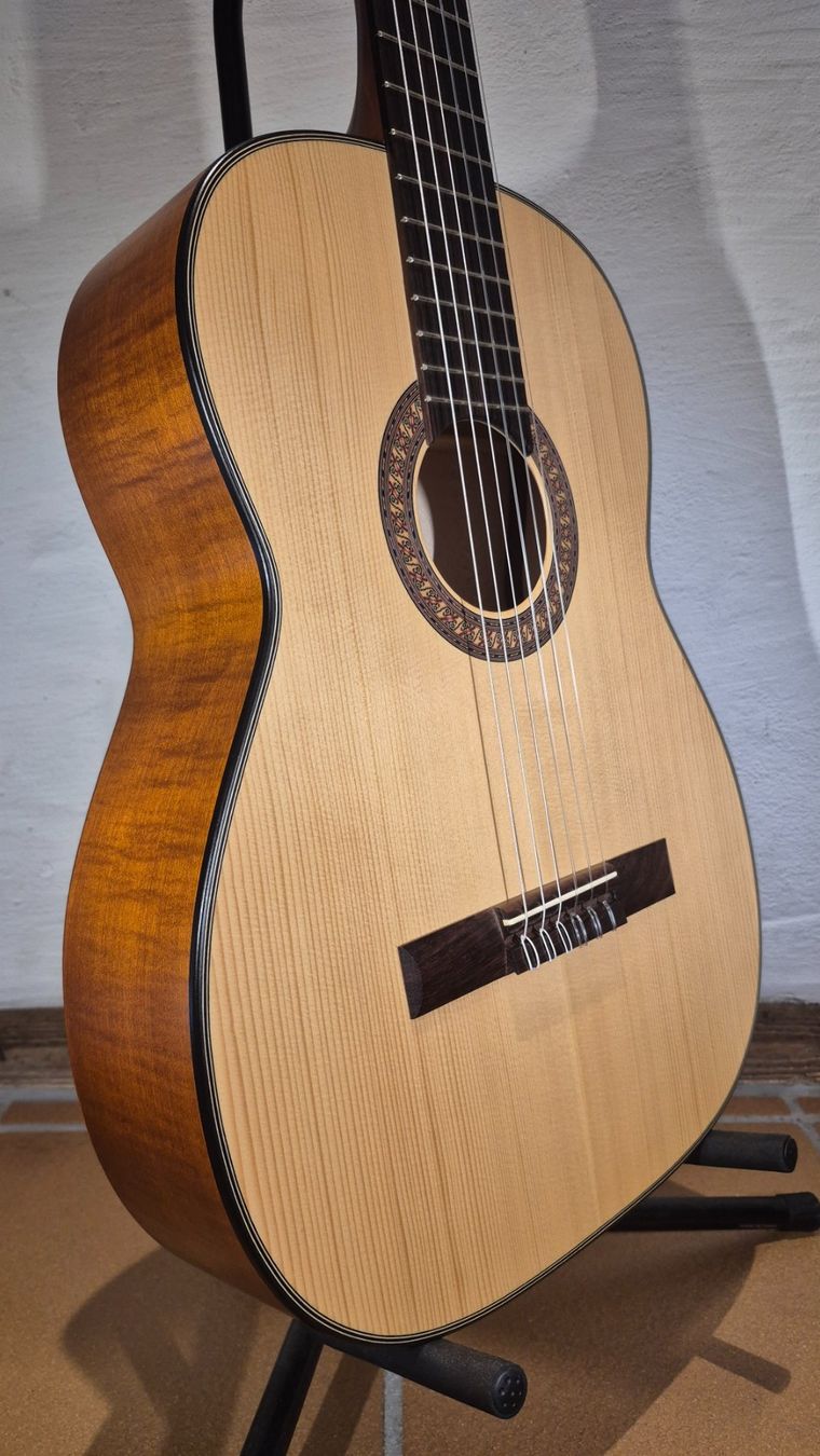 Musikinstrumente: Akustik Gitarre Helmut Hanika 10A 1991 – Gebraucht aus Winterthur von NorrSydGuitars 7