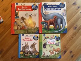 Wieso Weshalb Warum Bände,  4 Bücher