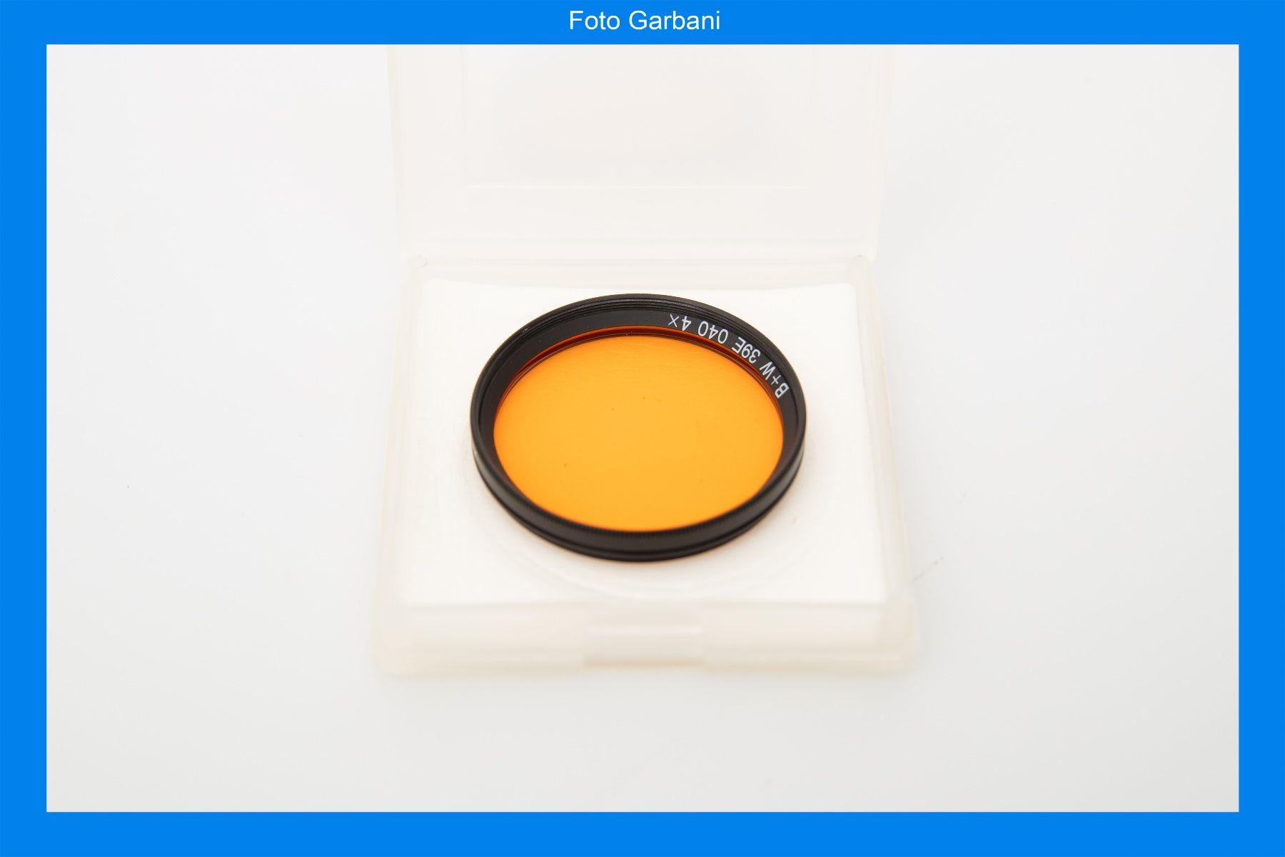 Filtri: Proline B+W Filter arancione 39 – Usato da Muralto venduto da FotoGarbani