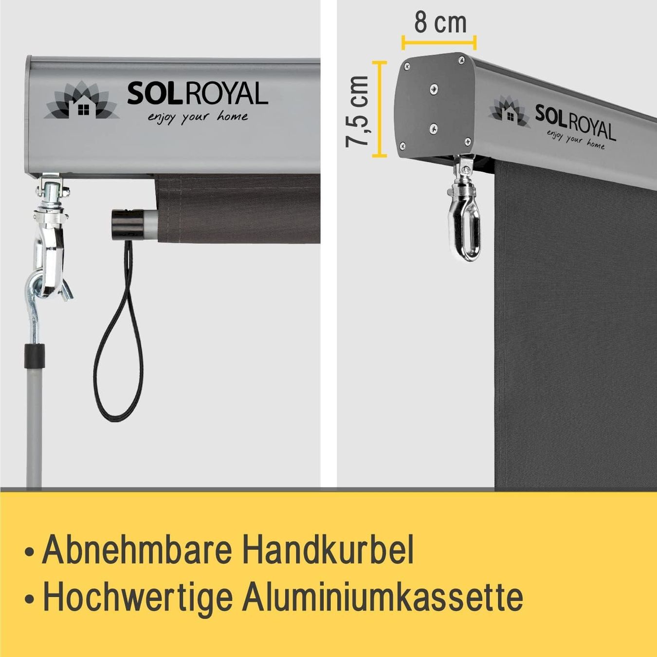 Paraventi: Aussen-Senkrechtmarkise 180x250cm – Nuovo e nell'imballaggio originale da Bottighofen venduto da zaap 4