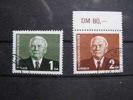 DDR 1957 / 58 President Wilhelm Pieck gest.