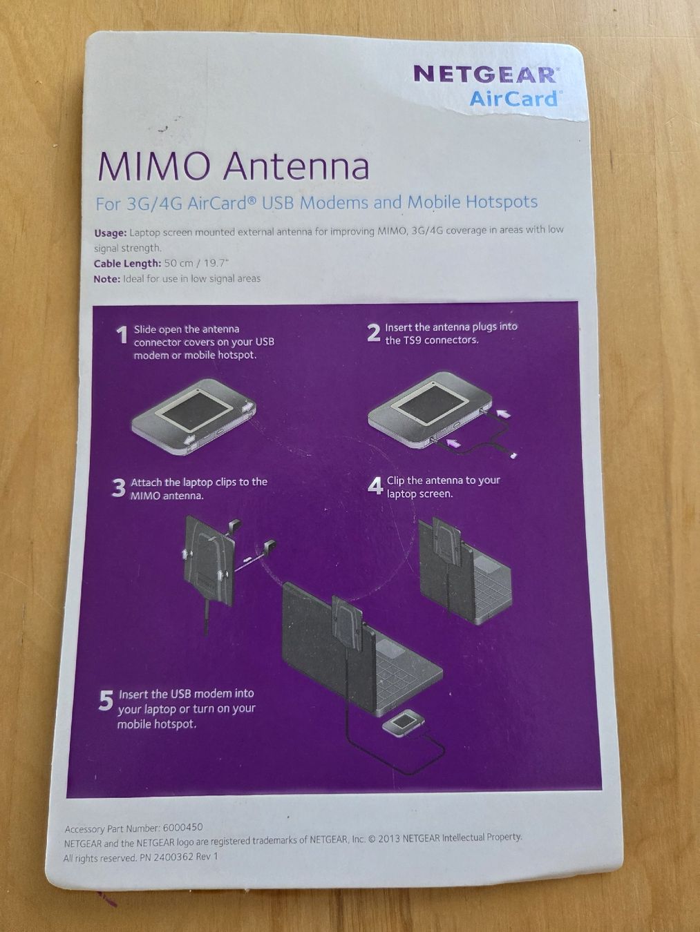 Netgear Modem & Router: Netgear Nighthawk M1 mit MIMO Antenne – Usato da Lyss venduto da dan_g6rj 5