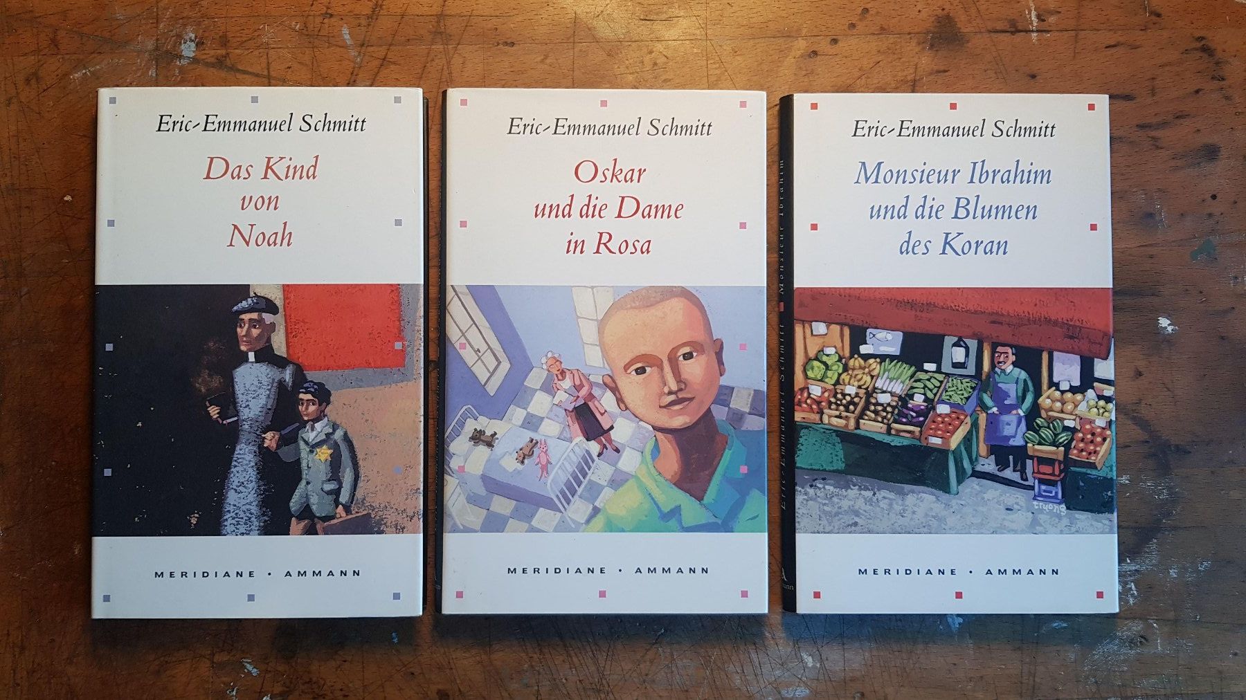 Libri: Eric-Emmanuel Schmitt 3x Bücherset – Usato da Zezikon venduto da Upsetter