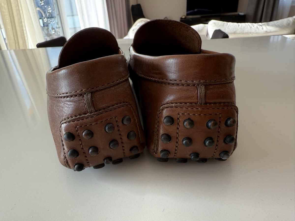Tod'S Chaussures hommes: Tod’s brown leather mocassin 39,5 – D'occasion à Châtelaine par Veradat 2