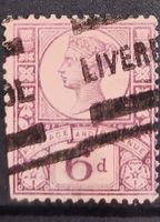 Briefmarke GB 1887-1892 Queen Victoria