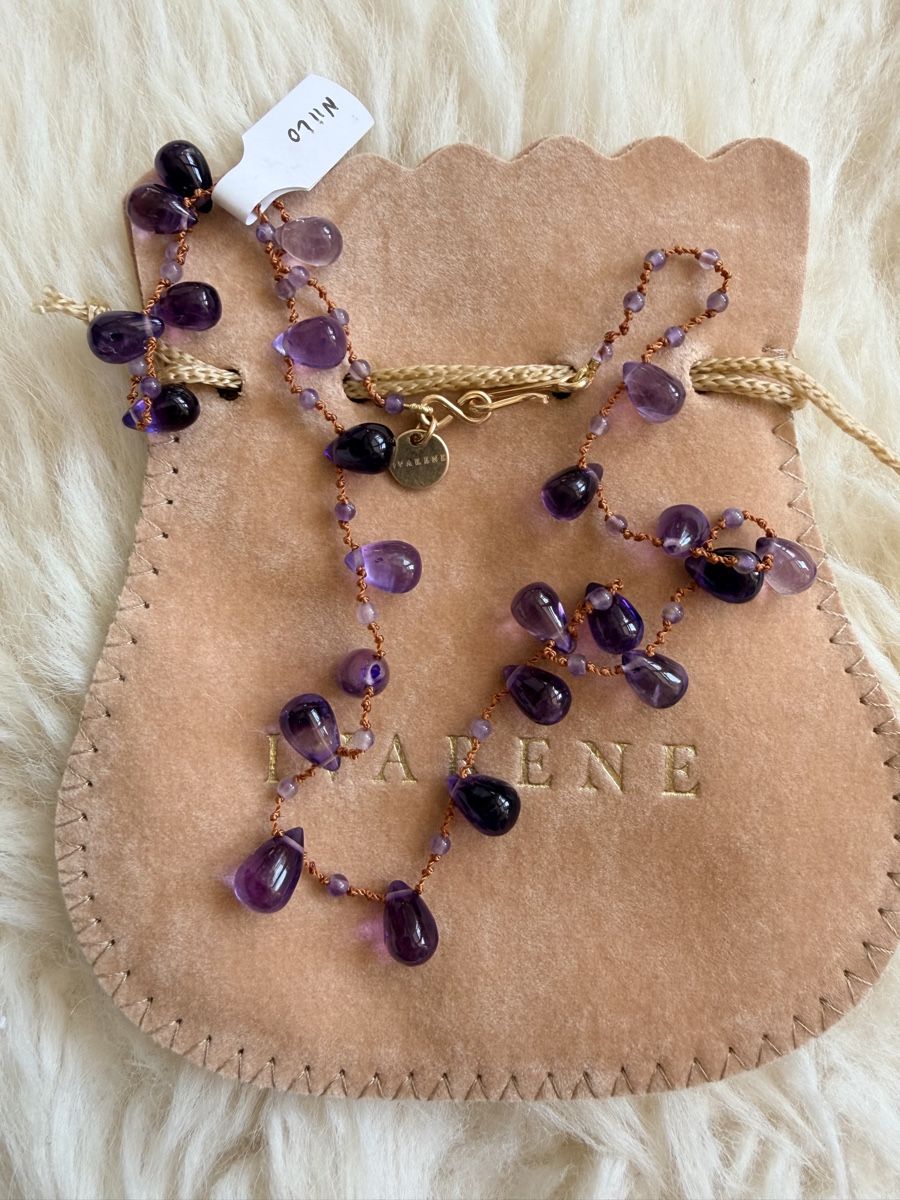 Catenine: Collier améthyste ivarene neuf – Nuovo e nell'imballaggio originale da Lausanne venduto da Meganelausanne 2
