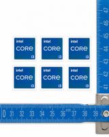 INTEL CORE i3 11th AUFKLEBER ¦ STICKER