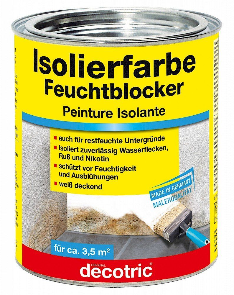 Farben: Profi - Feuchtblocker Wasserblocker Isolierfarbe Weiss – Neu und originalverpackt aus Busswil TG von dan_s65b