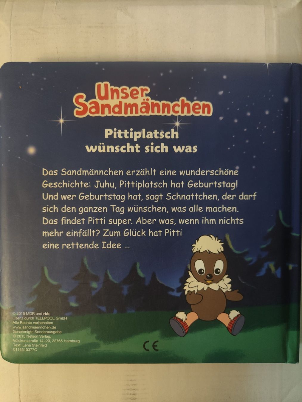 Bücher: Sandmann; Pittipatsch wünscht sich was – Gebraucht aus Embrach von Tutanchamun_23 1