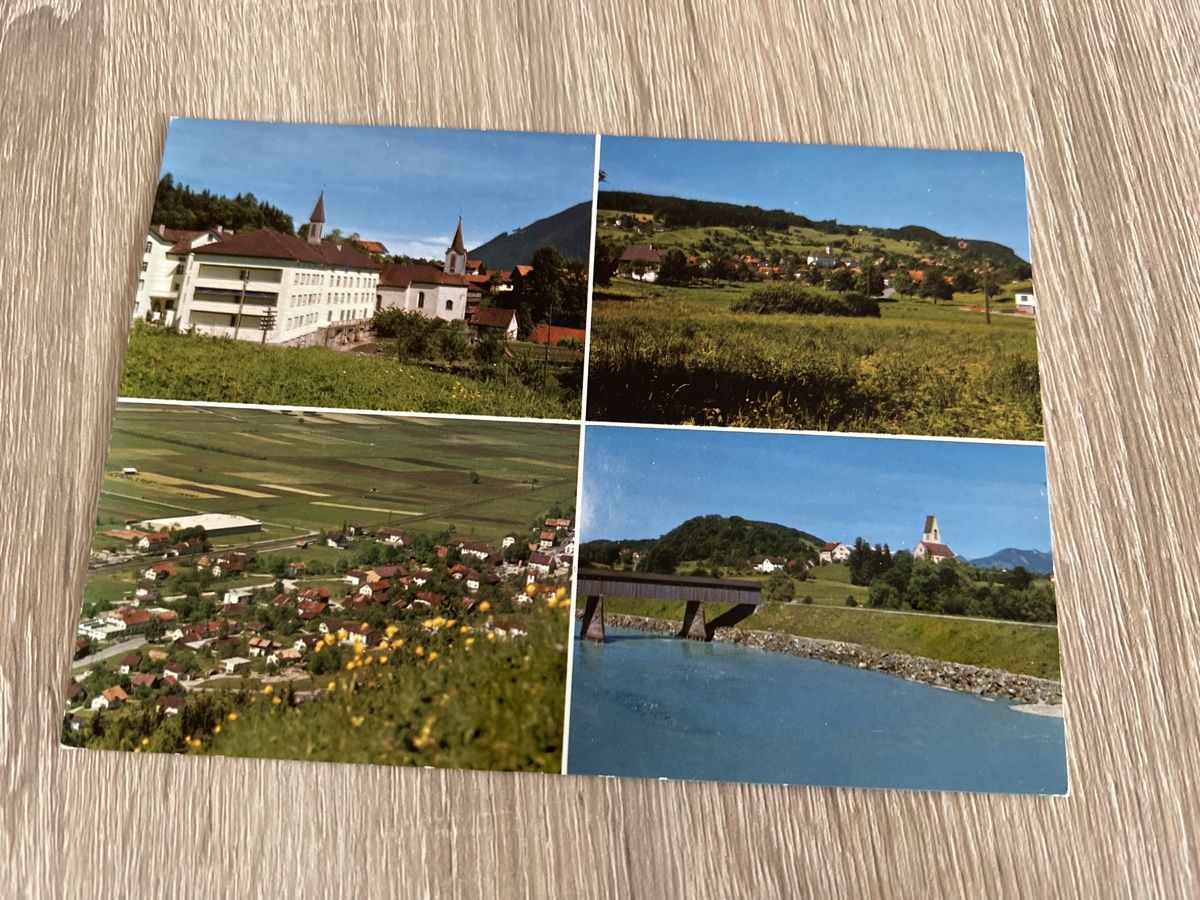 Ansichtskarten: Ansichtskarte - Liechtenstein Unterland – Neu (gemäss Beschreibung) aus Ruggell von Malbuntiger01