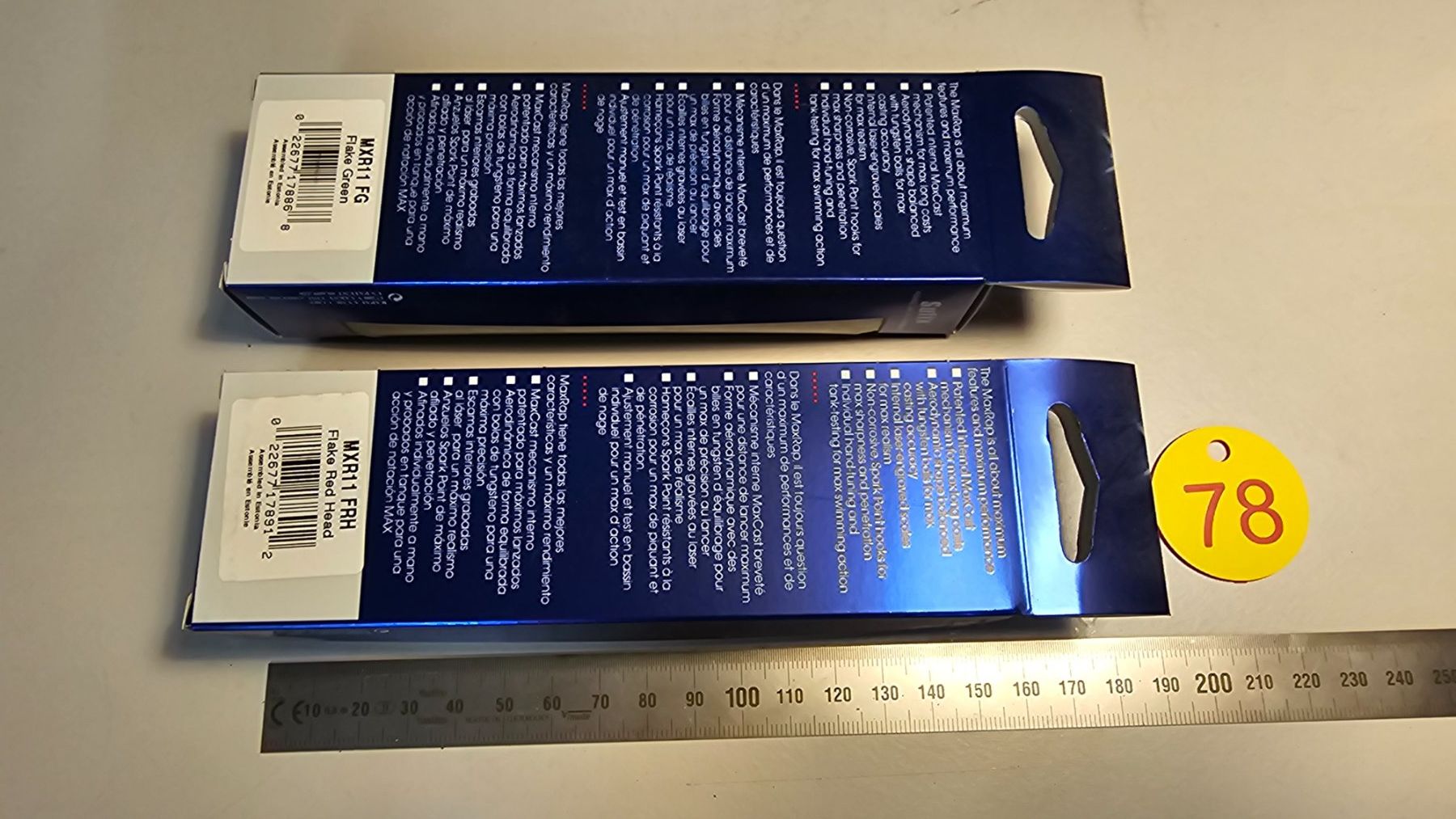 Rapala Köder: 2 Rapala Maxrap Köder, neu & OVP, Top Zustand, Max Casting – Neu und originalverpackt aus Abtwil SG von Fischerei_Artikel 2