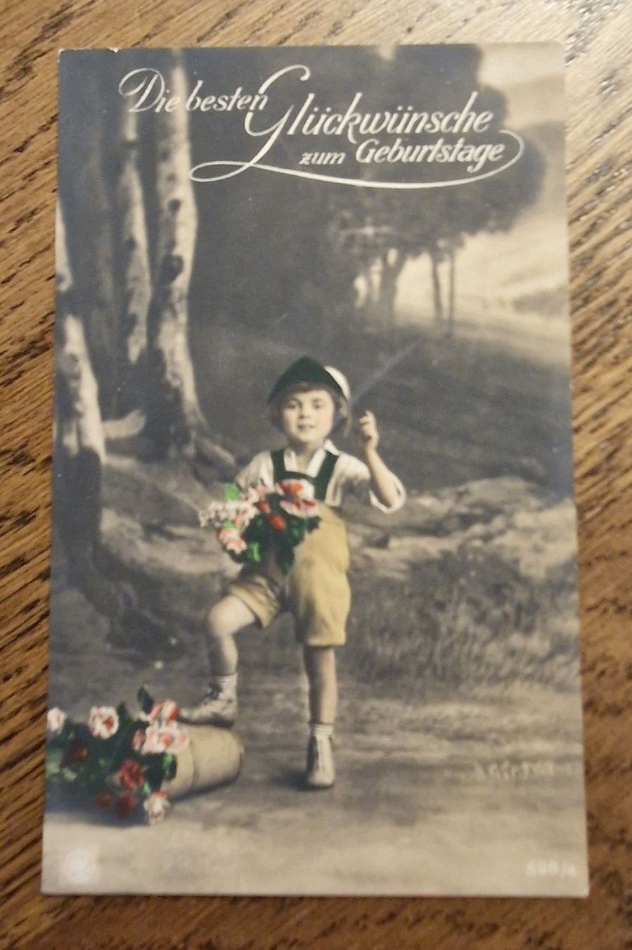 Cartoline: Geburtstagskarte 1920 – Usato da Ebikon venduto da Donar50