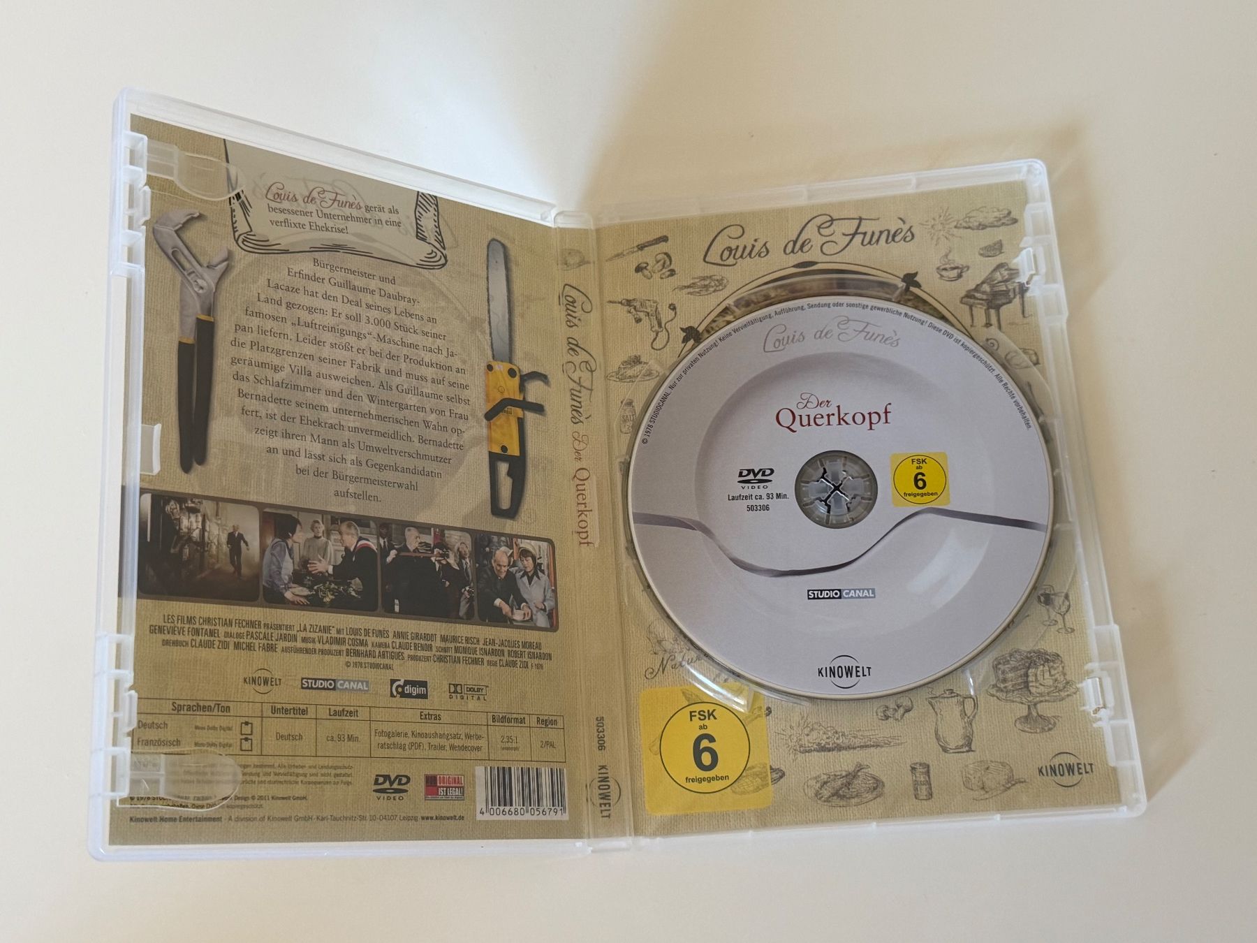 Tutti i DVDs: Louis de Funès: Der Querkopf – Usato da Altstätten SG venduto da sheamus 2