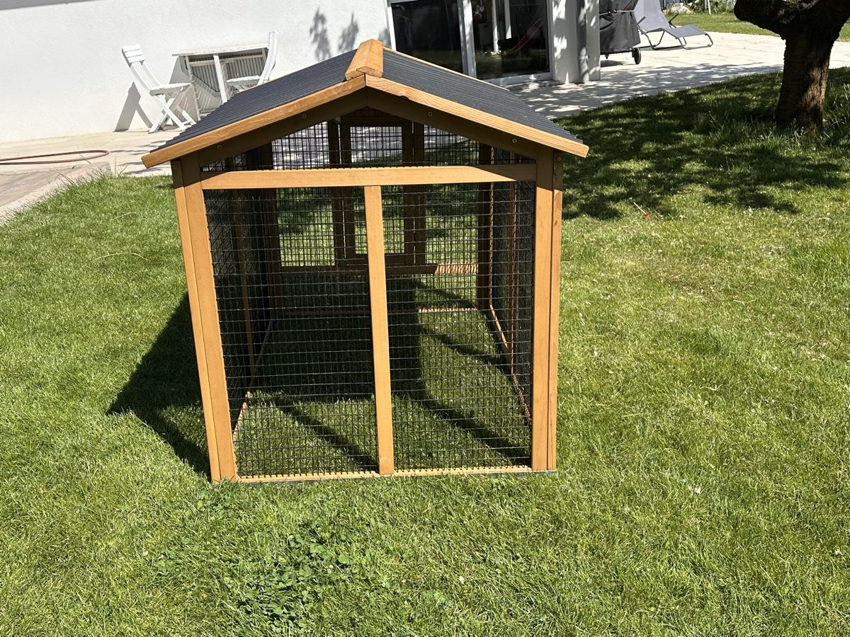 Gabbie, trasporto & Sicurezza: Cage à lapin ou cochon d’inde  – Nuovo (secondo la descrizione) da Peseux venduto da tao_2k9s 3