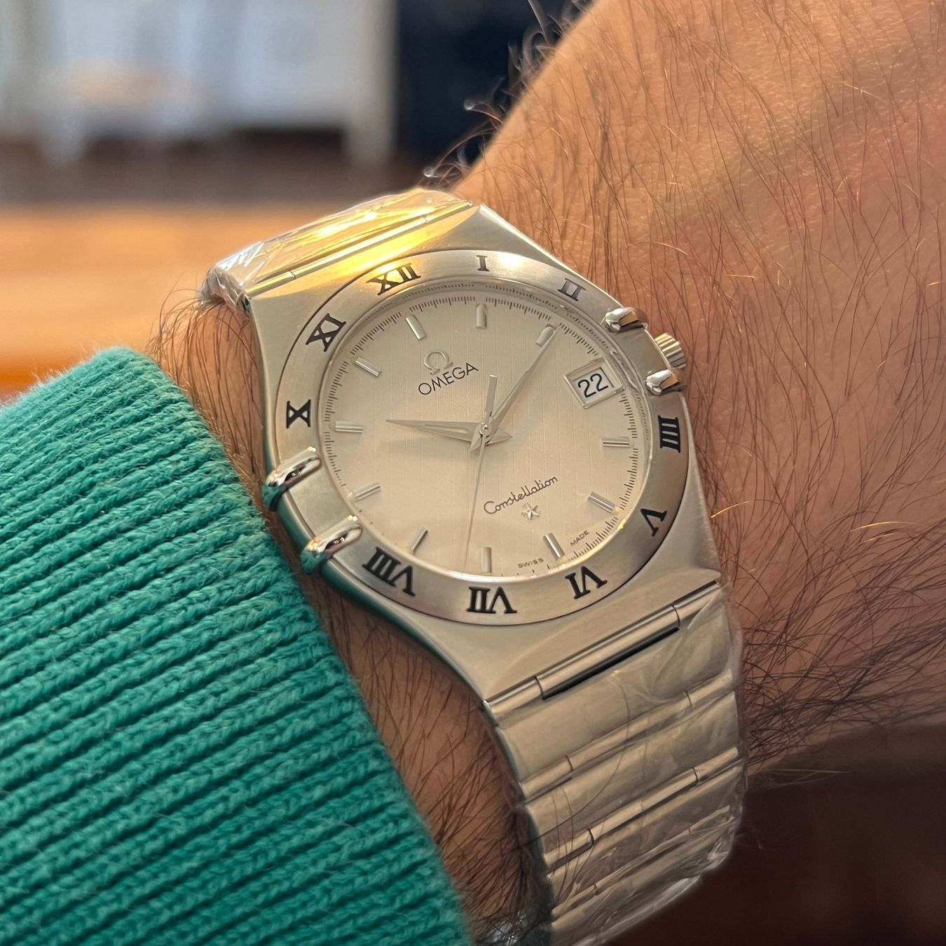 Omega Orologi: Omega Constellation Quartz Date 1512.3 – Usato da Carouge GE venduto da Watchaser 3