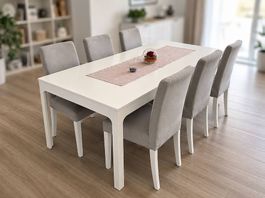 Set Tavolo IKEA EKEDALEN + 6 Sedie HENRIKSDAL