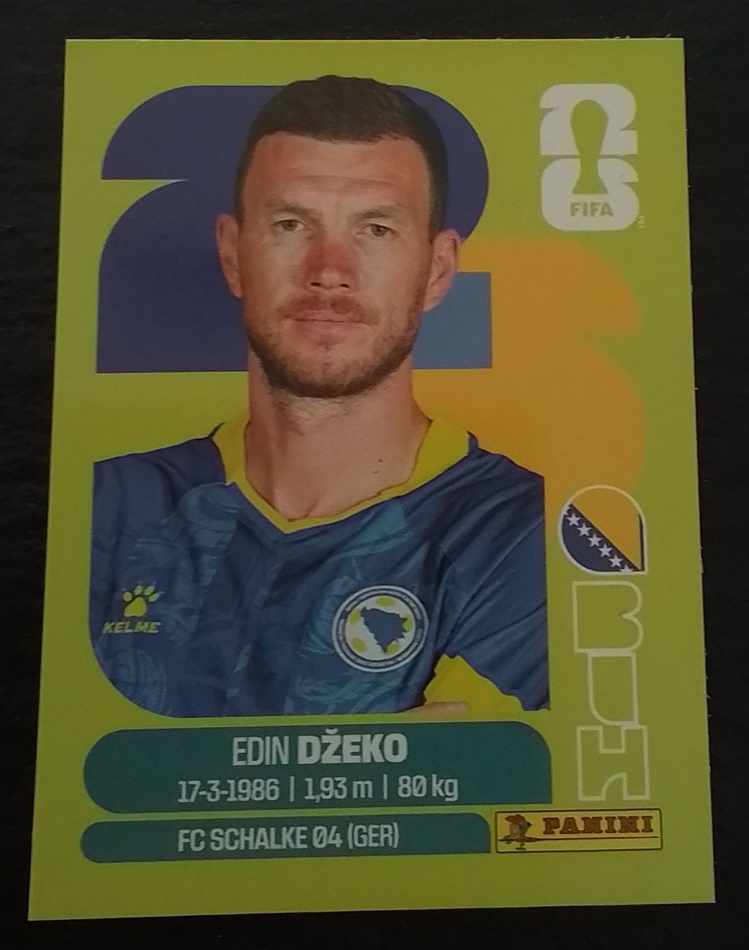 Panini Carte collezionabili: Panini WC 2026 - Edin Dzeko - – Usato da Wila venduto da Flashing_D
