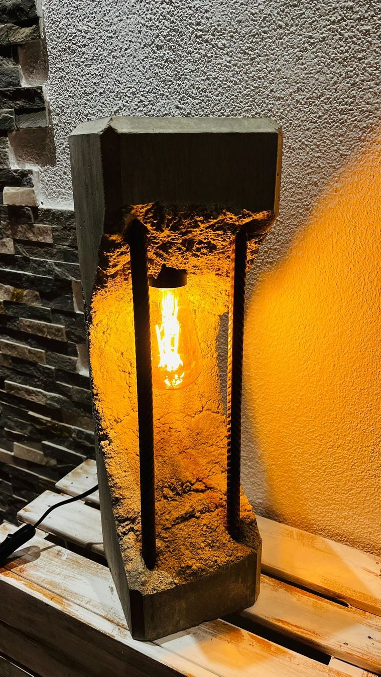 Lampade: Betonlampe – Nuovo e nell'imballaggio originale da Buttisholz venduto da Silu.99 2