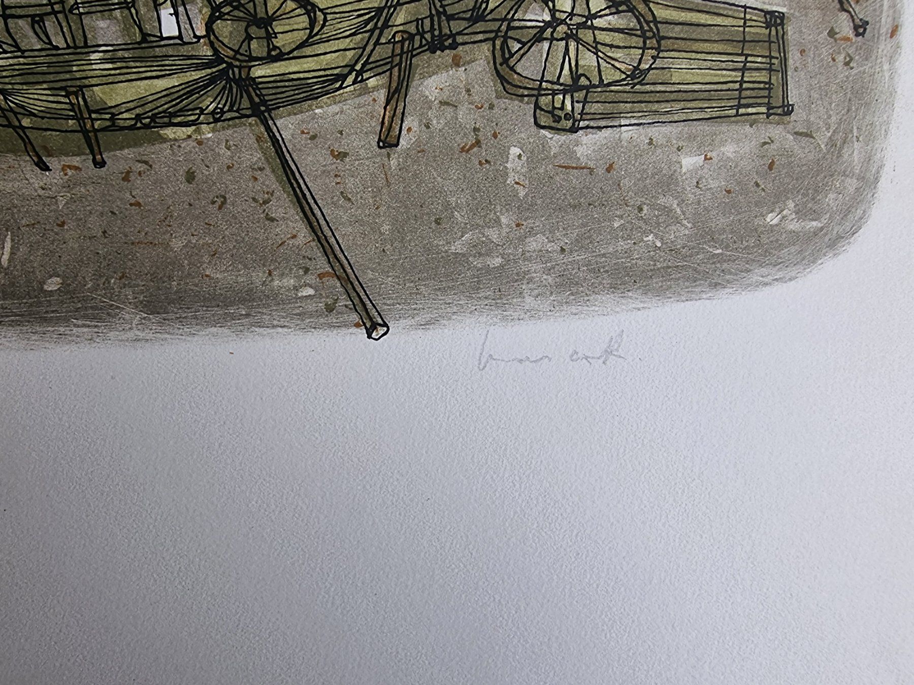 Grafica & Litografie: MARCO RICHTERICH LITHOGRAPHIE  SIGNIERT – Usato da Gersau venduto da kunst-online 1