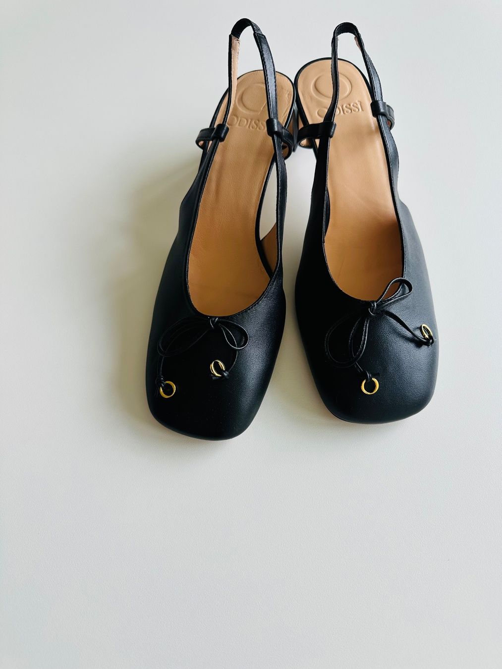 Scarpe da donna: Elegante schwarze Slingback Pumps mit Schleife – Nuovo (secondo la descrizione) da Zürich venduto da laschelli 3